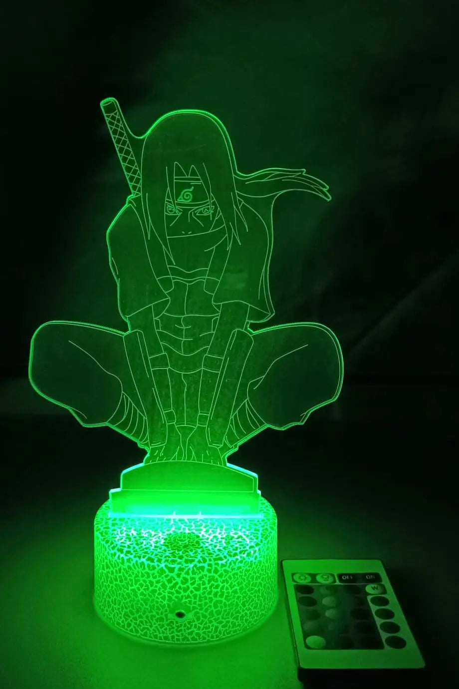 Lámpara LED 3D Uchiha Itachi