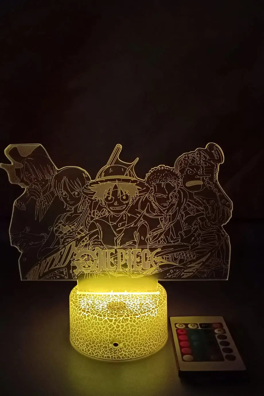 Lámpara LED 3D One Piece Crew