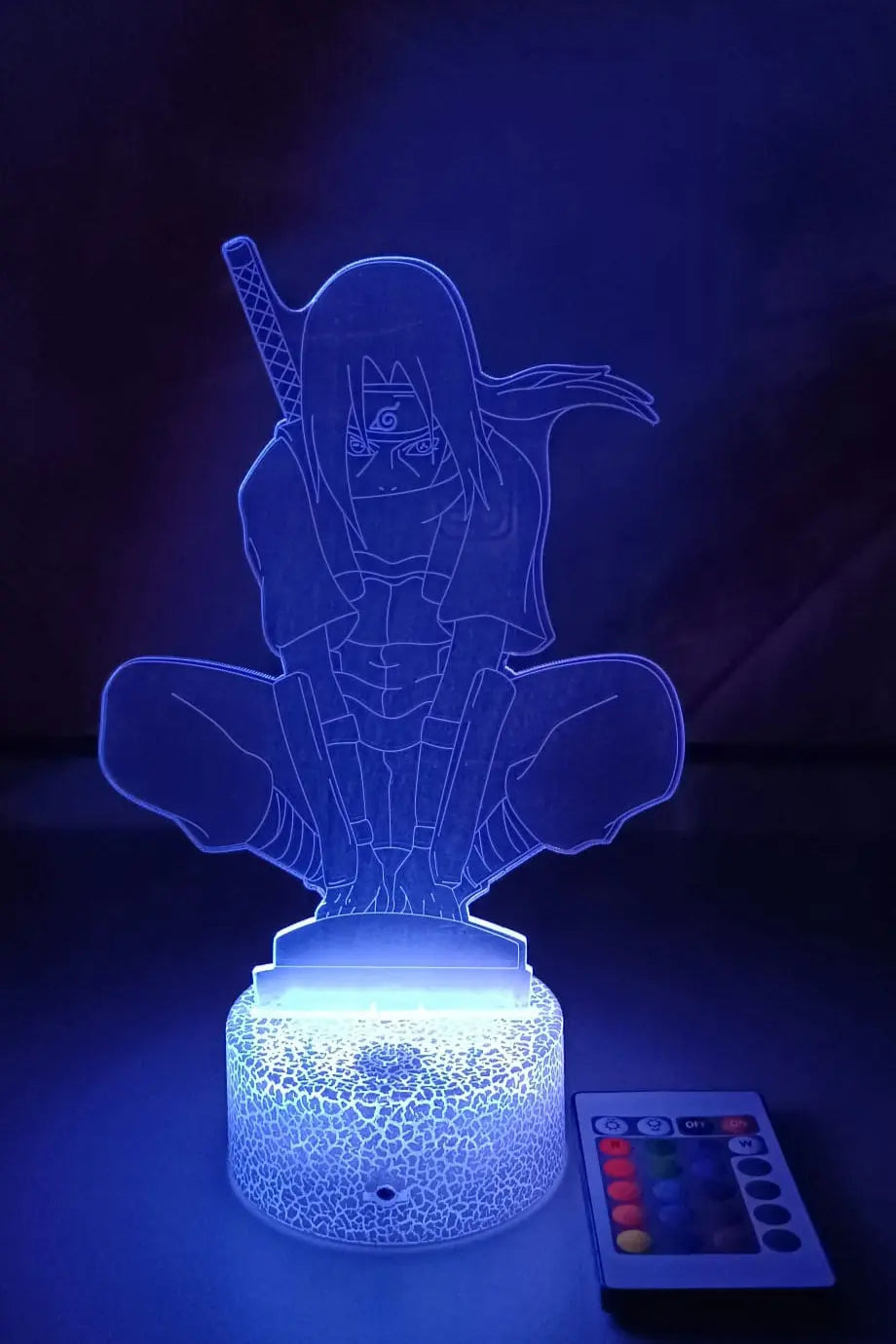 Lámpara LED 3D Uchiha Itachi